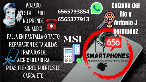 656 SmartPhones UBER reparaciones