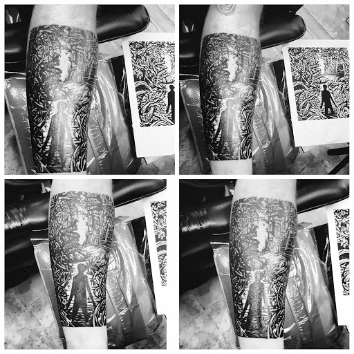 Explore correctional officer tattoo ideas, creative tattoo ideas in Chicago, available at Mind Crusher Tattoo