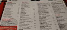 Pizzeria Biancazero à Foligno (le menu)