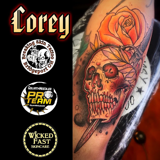 Explore master chief tattoo ideas, creative tattoo ideas in Bridgeport, available at Breaking skin tattoo and body piercing