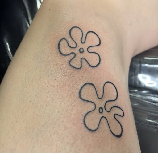 Explore inner thigh tattoo ideas, creative tattoo ideas in Schaumburg, available at Atmosphere Tattoo Gallery - Schaumburg