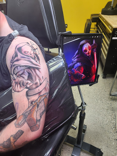 Explore established tattoo ideas, creative tattoo ideas in Flint, available at Hive Tattoo Studio