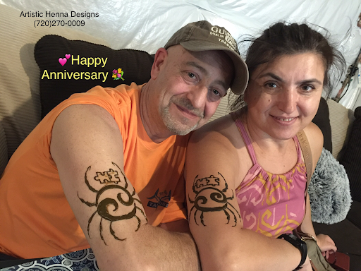 Explore thigh/butt tattoo ideas, creative tattoo ideas in Littleton, available at Artistic Henna Designs