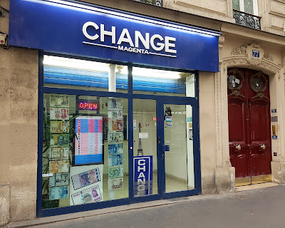 Change Magenta Dollar - Exchange Cambio Paris à Paris