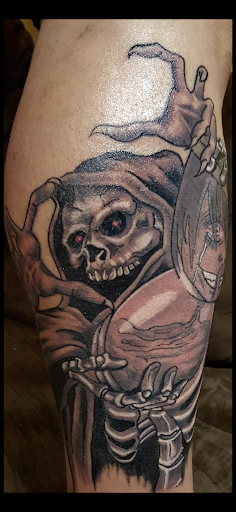 Explore cover up ideas for big tattoos, creative tattoo ideas in Rogers, available at Ink Solutions Tattoo