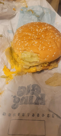 Cheeseburger du Restauration rapide Burger King à Valence - n°18