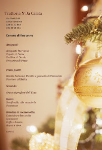 Trattoria N'Da Calata à Zafferana Etnea menu