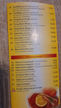 Menu / carte de China Box Horumersiel à Wangerland