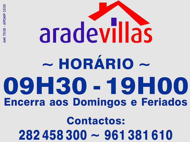 arade villas - Mediação Imobilária - Imobiliária