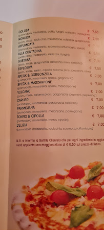 Pizzeria Corso Garibaldi, Viareggio à Viareggio menu