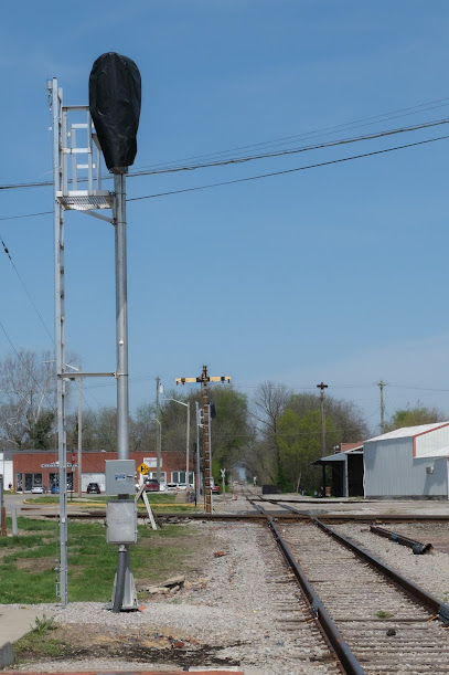 North Vernon Diamond Railroad Crossing