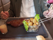 Steak du Restaurant français La Grille à Sceaux - n°9