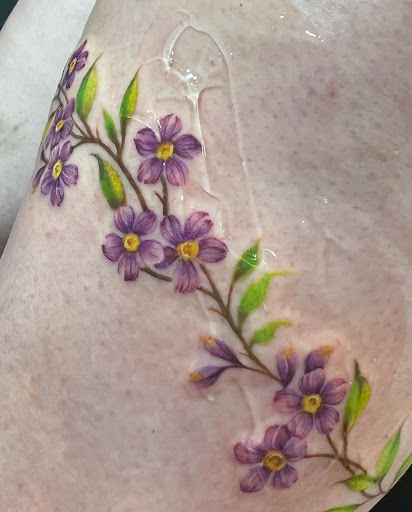 Explore tattoo filler ideas for a woman, creative tattoo ideas in Goose Creek, available at Red Kirin Tattoo