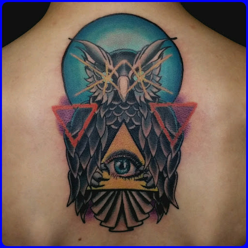 Explore moon and sun tattoo ideas, creative tattoo ideas in Casper, available at Final Thoughts