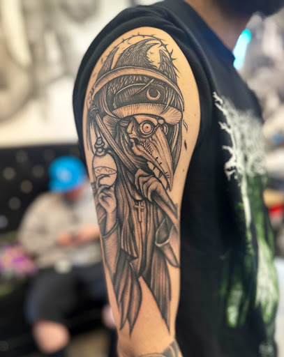 Explore house tattoo ideas, creative tattoo ideas in Downey, available at Superior Ink Tattoo and Piercings