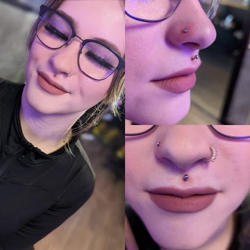 Explore kiss tattoo ideas, creative tattoo ideas in Orange Park, available at Big City Tattoo and Piercing