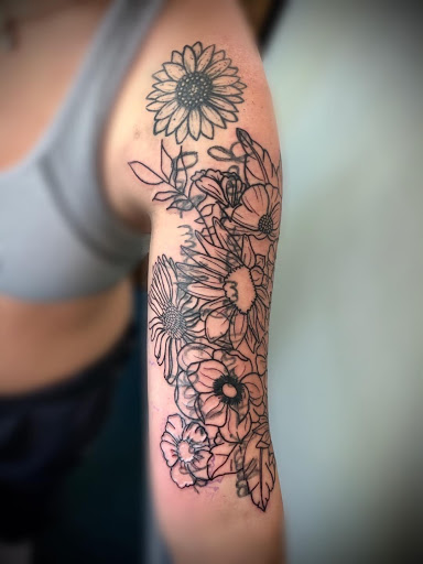 Explore howl's moving castle tattoo ideas, creative tattoo ideas in Warrensburg, available at Altered Visions Tattoo Studio