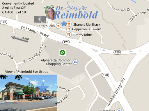 Eye Care Center «Reimbold Eye Group», reviews and photos, 4180 Old Milton Pkwy #1d, Alpharetta, GA 30005, USA