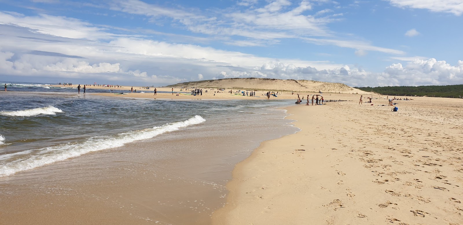 Foto von Moliets Strand - beliebter Ort unter Entspannungskennern