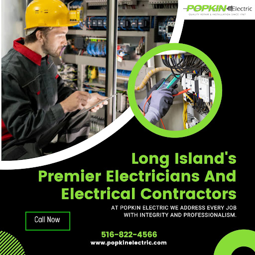 Electrician «Popkin & Son Electric Services Inc», reviews and photos, 87 Engineers Dr, Hicksville, NY 11801, USA