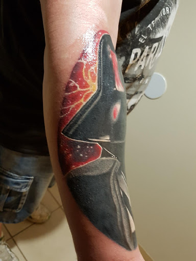 Explore chest tattoos for men ideas, creative tattoo ideas in Honolulu, available at Tattoolicious Tattoo Waikiki