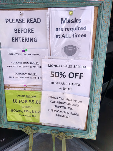 Thrift Store «Cottage Thrift Shop», reviews and photos, 811 Westheimer Rd, Houston, TX 77006, USA