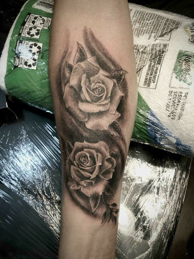 Explore humble tattoo ideas, creative tattoo ideas in Houston, available at Los Muertos Tattoo Studio and Art Gallery