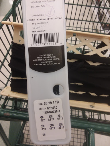 Fabric Store «Jo-Ann Fabrics and Crafts», reviews and photos, 2088 Gallatin Pike N, Madison, TN 37115, USA