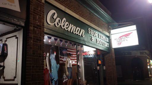 Coleman Shoe Repair & Bootery, 129 W Main St, Princeton, KY 42445, USA, 