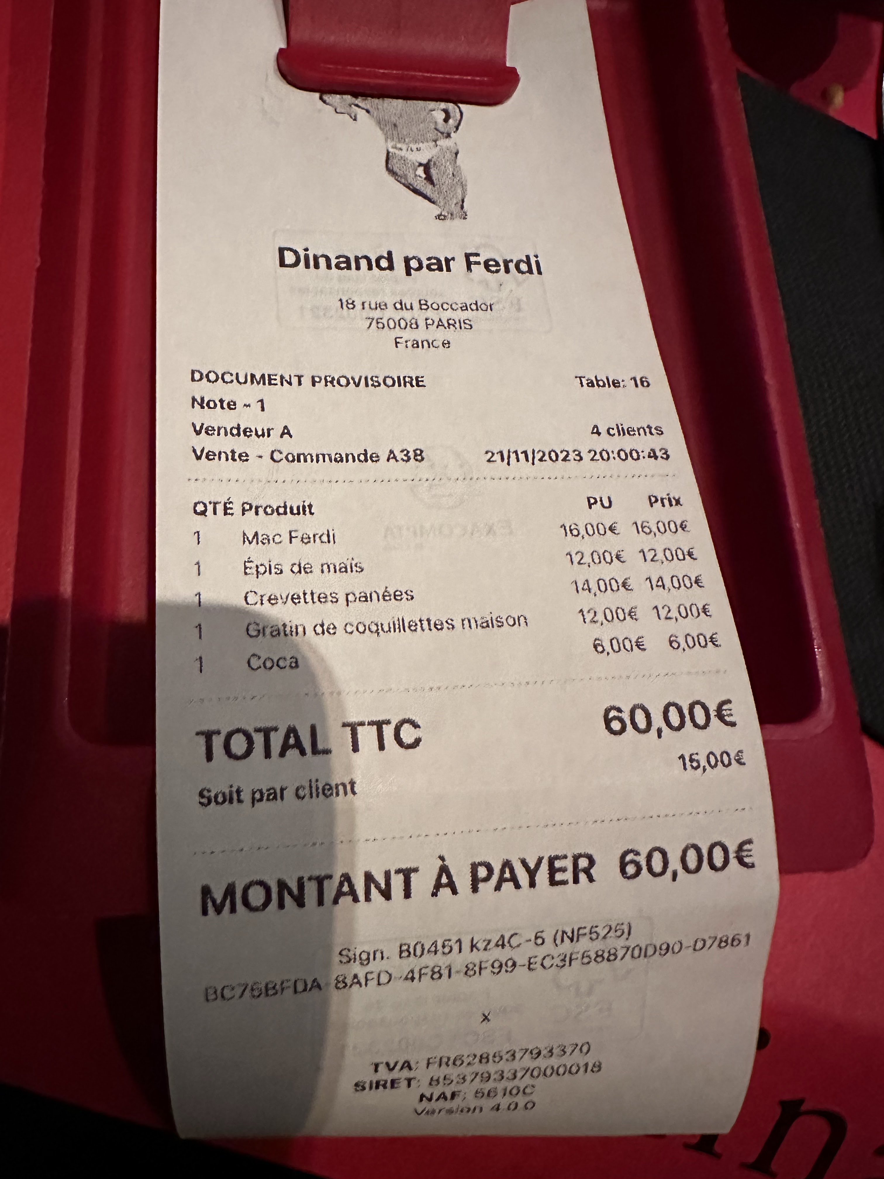 Photo n° 2 de l'avis de Adel.l fait le 21/11/2023 à 19:48