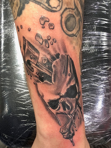 Explore cherry tattoo ideas, creative tattoo ideas in Bridgeport, available at Breaking skin tattoo and body piercing