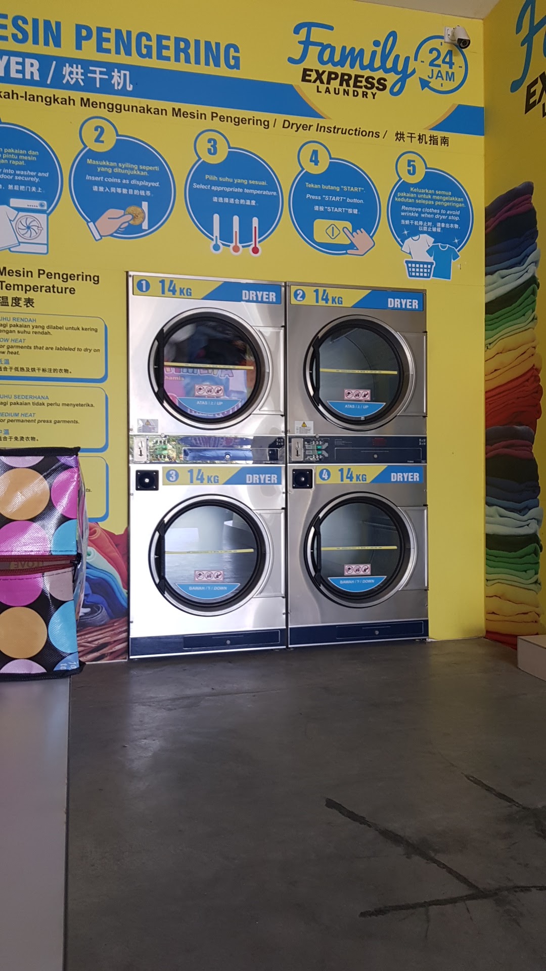 Family Laundry Dobi Layan Diri 24 Jam Di Bandar Parit Buntar