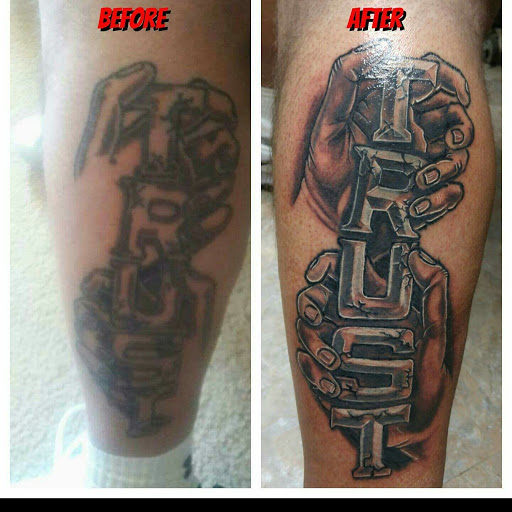 Explore let them hand tattoo ideas, creative tattoo ideas in Beverly Hills, available at R-N-R Custom Tattoos