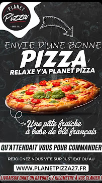 Pizza du Livraison de pizzas Planet Pizza à Saint-Pierre-du-Vauvray - n°10