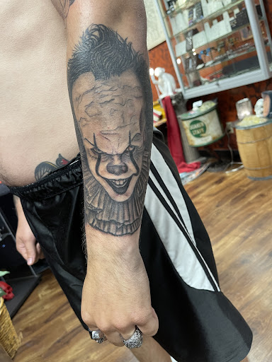 Explore ragnar lothbrok tattoo ideas, creative tattoo ideas in Des Moines, available at Skin Kitchen Tattoo