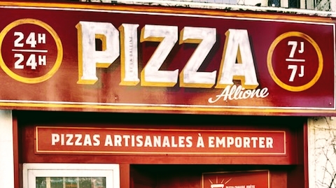 Pizza Allione 24/24 à Biarritz