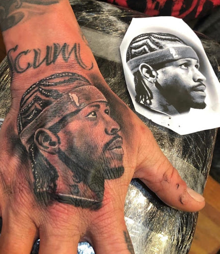 Explore mountain tattoo ideas, creative tattoo ideas in Benicia, available at Bombshell Hair & Ink