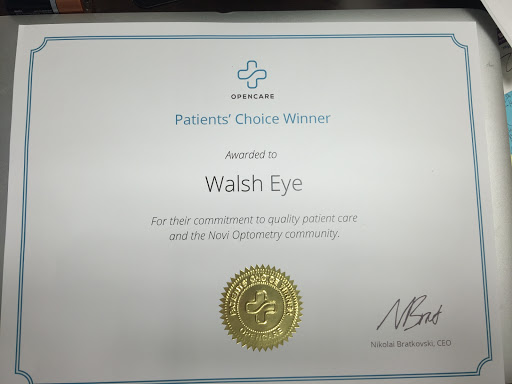 Ophthalmologist «Walsh Eye/ Max Walsh MD, PC», reviews and photos, 39555 W 10 Mile Rd, Novi, MI 48375, USA