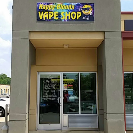 Happy Clouds Vape Shop, 1818 Hiram Douglasville Hwy, Hiram, GA 30141, USA, 