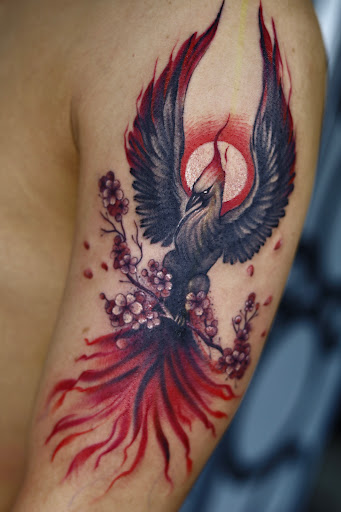 Explore apple tattoo ideas, creative tattoo ideas in Southfield, available at Enki Tattoo
