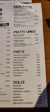 Bar à bières Birromania à Lido degli Estensi (le menu)