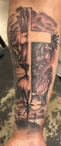 Explore tribal head tattoo ideas, creative tattoo ideas in El Paso, available at DBSTattoo Studio