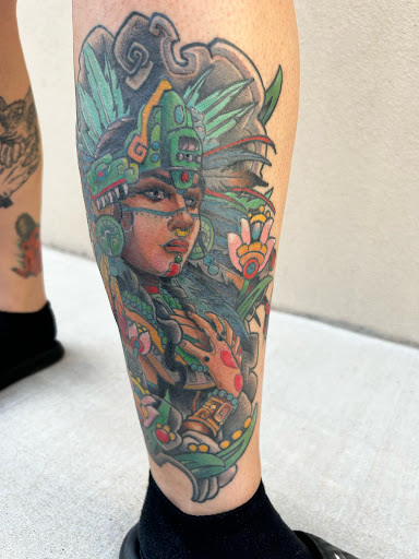 Explore fishing tattoo ideas for guys, creative tattoo ideas in El Paso, available at American Tattoo Society of Ft Bliss