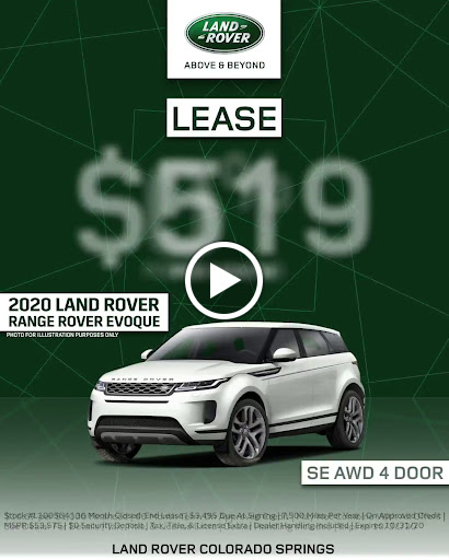 Land Rover Dealer «Land Rover Colorado Springs», reviews and photos, 565 Automotive Dr, Colorado Springs, CO 80905, USA