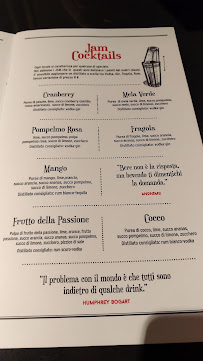 Bar Prestige à Reggio Emilia (la carte)