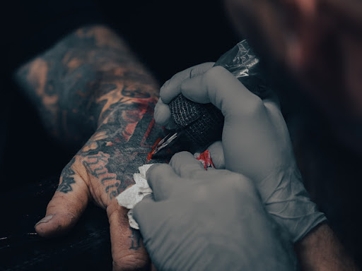 Explore cyberpunk 2077 tattoo ideas, creative tattoo ideas in Excelsior Springs, available at Deviant Tattoo Studio