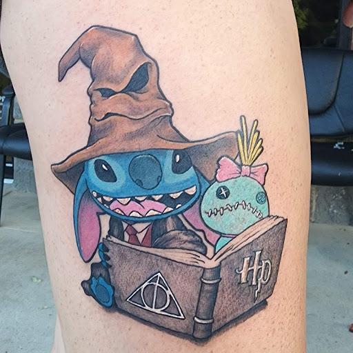 Explore ideas for ankle tattoos, creative tattoo ideas in Easley, available at Peach Pit Tattoo