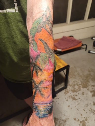 Explore sun tattoo ideas for guys, creative tattoo ideas in Winter Haven, available at True To The Game Tattoos, LLC