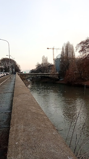 Glass bridge Turin