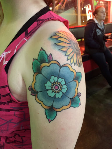 Explore wilderness tattoo ideas, creative tattoo ideas in Reno, available at Aces Tattoo